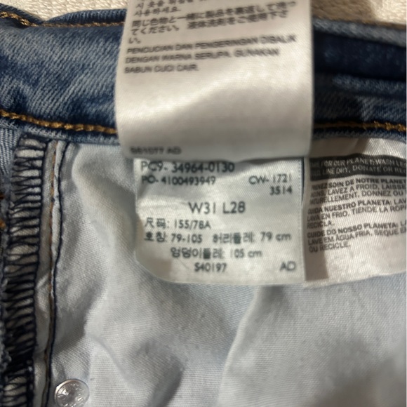 Levi's Wedgie Straight Leg Women's Jeans size 31.  Excellent condition. - Picture 12 of 13
